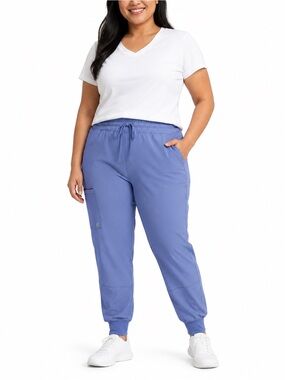 Barco One Blue Scrub Jogger Pants – Women’s XL